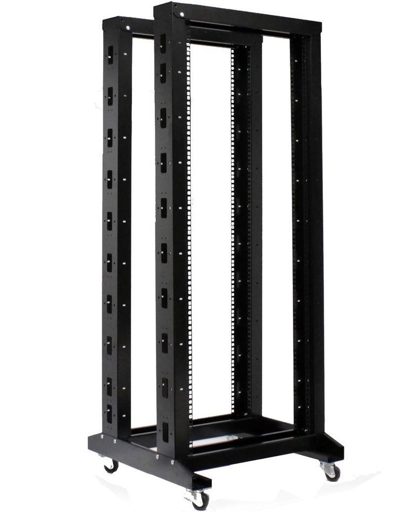 Rack Abierto con ruedas / 42RU / 60x60x206 cm (Largo, ancho y alto) -INGRESA 10 OCTUBRE